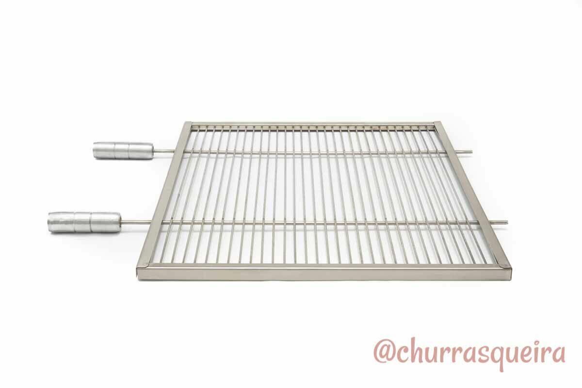 Grelha Uruguaia Aramada Inox 304