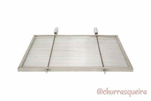Grelha Uruguaia Aramada Inox 304