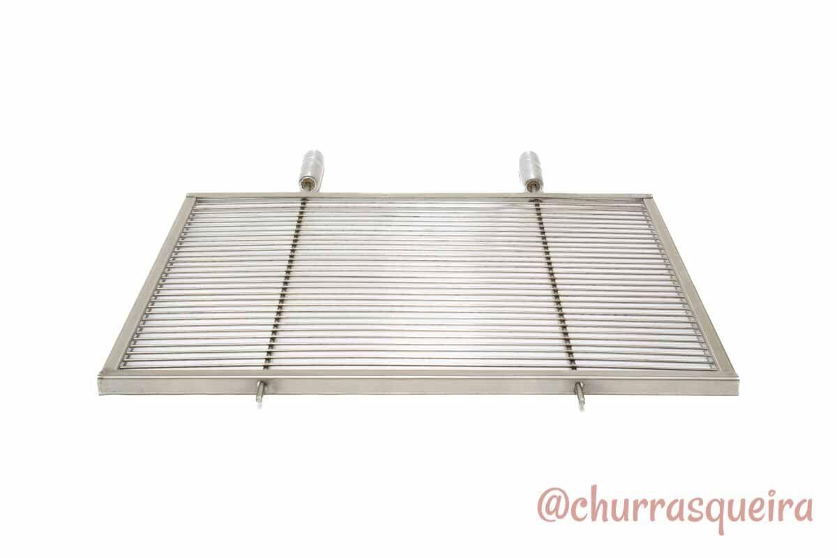 Grelha Uruguaia Aramada Inox 304