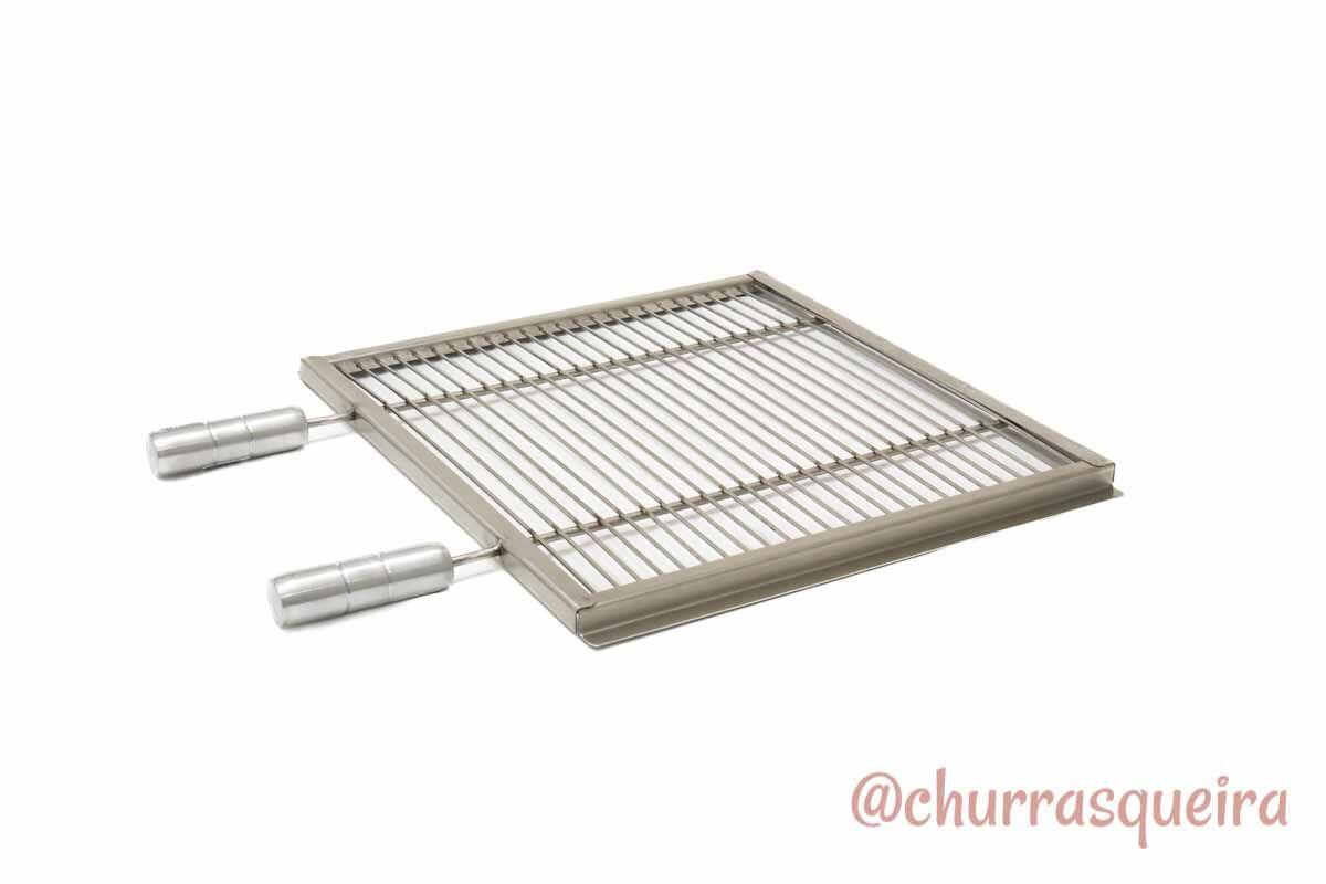 Grelha Uruguaia Aramada Inox 304