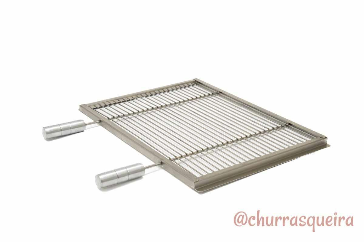 Grelha Uruguaia Aramada Inox 304