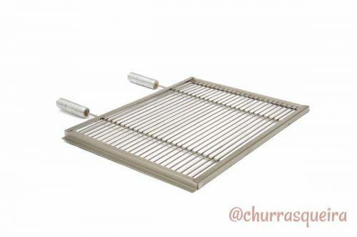 Grelha Uruguaia Aramada Inox 304