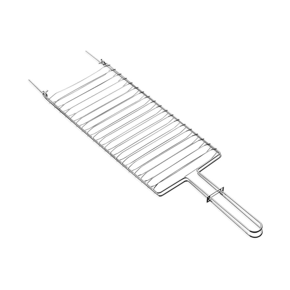 Grelha Dupla Inox 304 Abaulada 42x23cm Tramontina