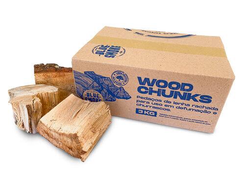 Wood Chunks - Lenha de Abacateiro para Defuma��o 3kg