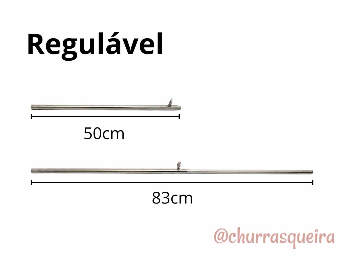 Tubo Regulável Inox 304