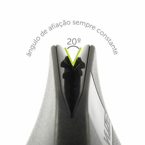 Afiador Amolador de Facas Yuze Preto