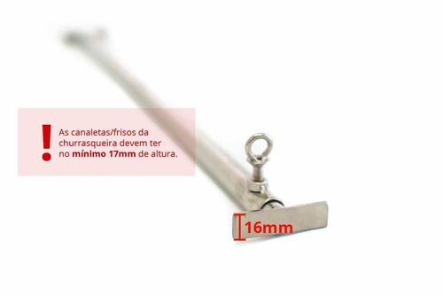 Suporte Regul�vel Inox 304