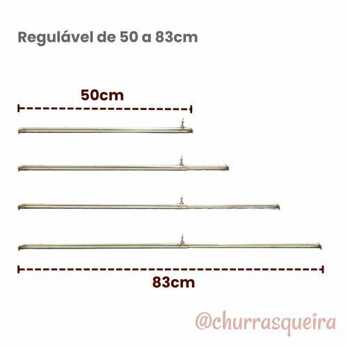 Suporte Regul�vel Inox 304