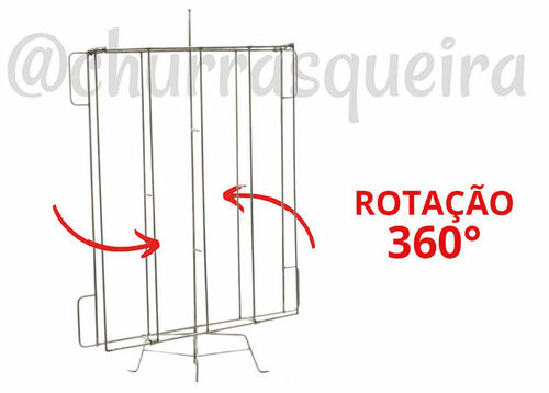 Espeto Costela Fogo de Chão Inox 304