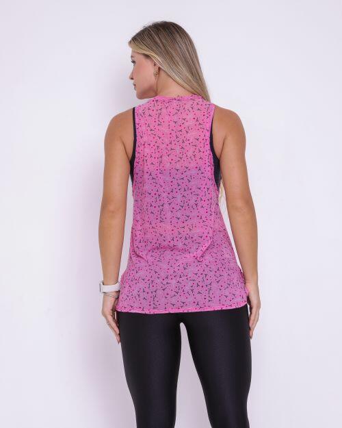 Regata Tule Paris Rosa