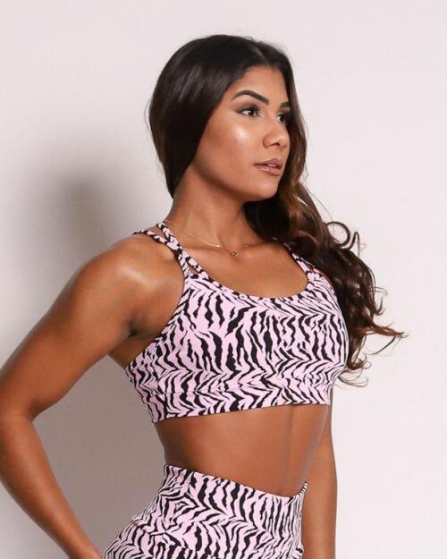 Top Lu Zebra Rosaceo