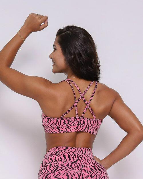 Top Lu Zebra Pink Lemonade