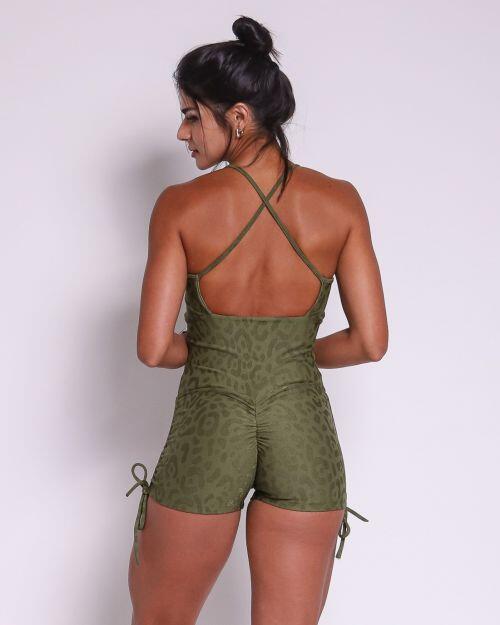 Macaquinho Empina Cross New On�a Fit