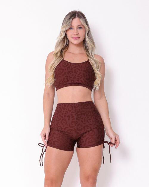 Conjunto Short Cross New On�a Fit + Top Paula