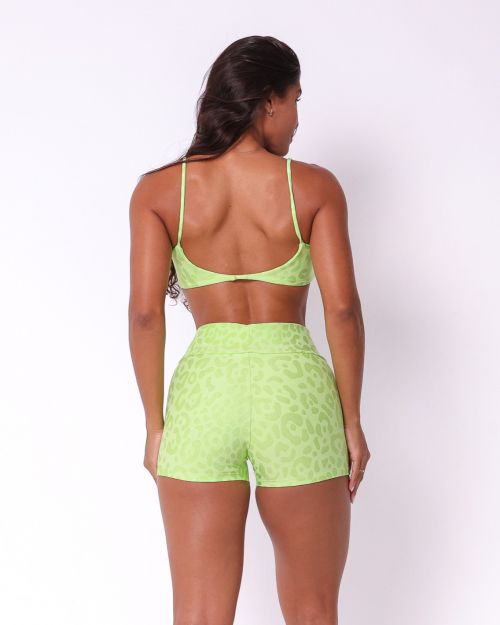 Conjunto Short B�sico Curtinho New On�a Fit + Top Ju