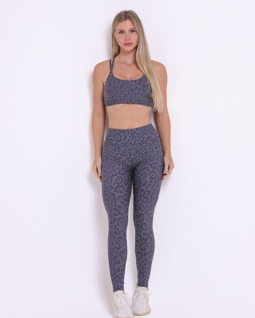 Conjunto Cal�a Legging B�sica New On�a Fit + Top Lu
