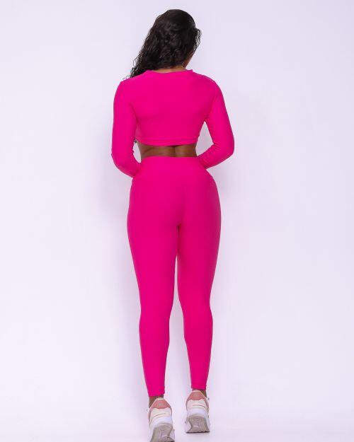 Conjunto Calça Legging Básica Light + Top Maria