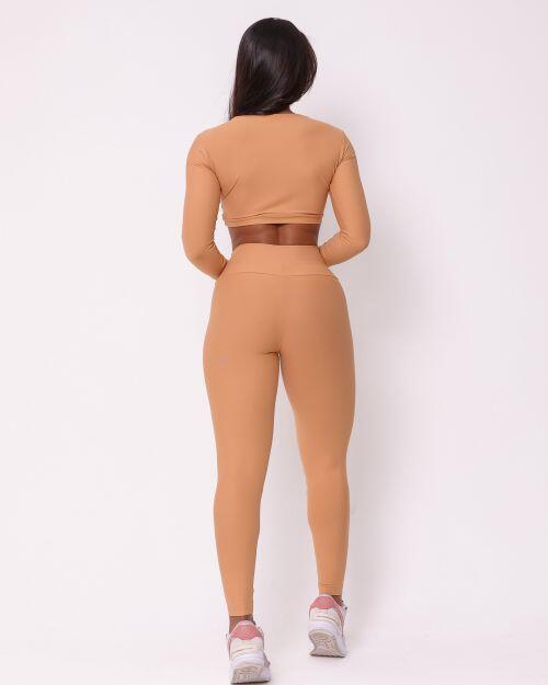 Conjunto Calça Legging Básica Light + Top Maria