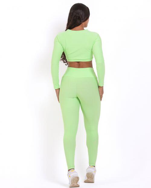 Conjunto Calça Legging Básica Light + Top Maria