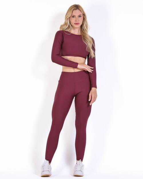 Conjunto Calça Legging Básica Light + Top Maria