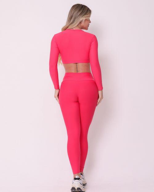 Conjunto Calça Legging Básica Light + Top Maria