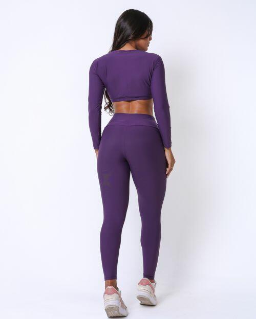 Conjunto Calça Legging Básica Light + Top Maria