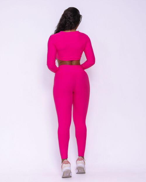 Conjunto Calça Legging Básica Light + Top Maria