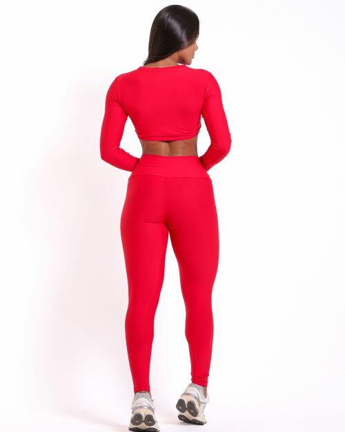 Conjunto Calça Legging Básica Light + Top Maria