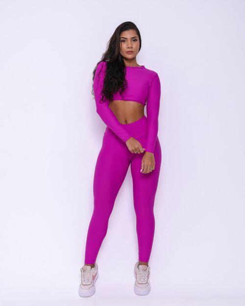 Conjunto Calça Legging Básica Light + Top Maria