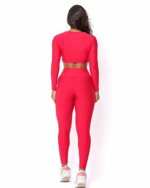 Conjunto Calça Legging Básica Light + Top Maria