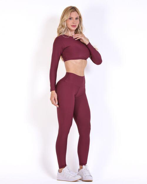 Conjunto Calça Legging Básica Light + Top Maria