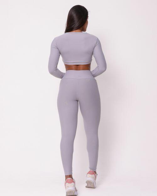 Conjunto Calça Legging Básica Light + Top Maria