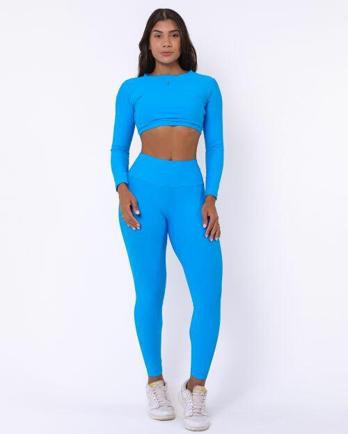 Conjunto Calça Legging Básica Light + Top Maria