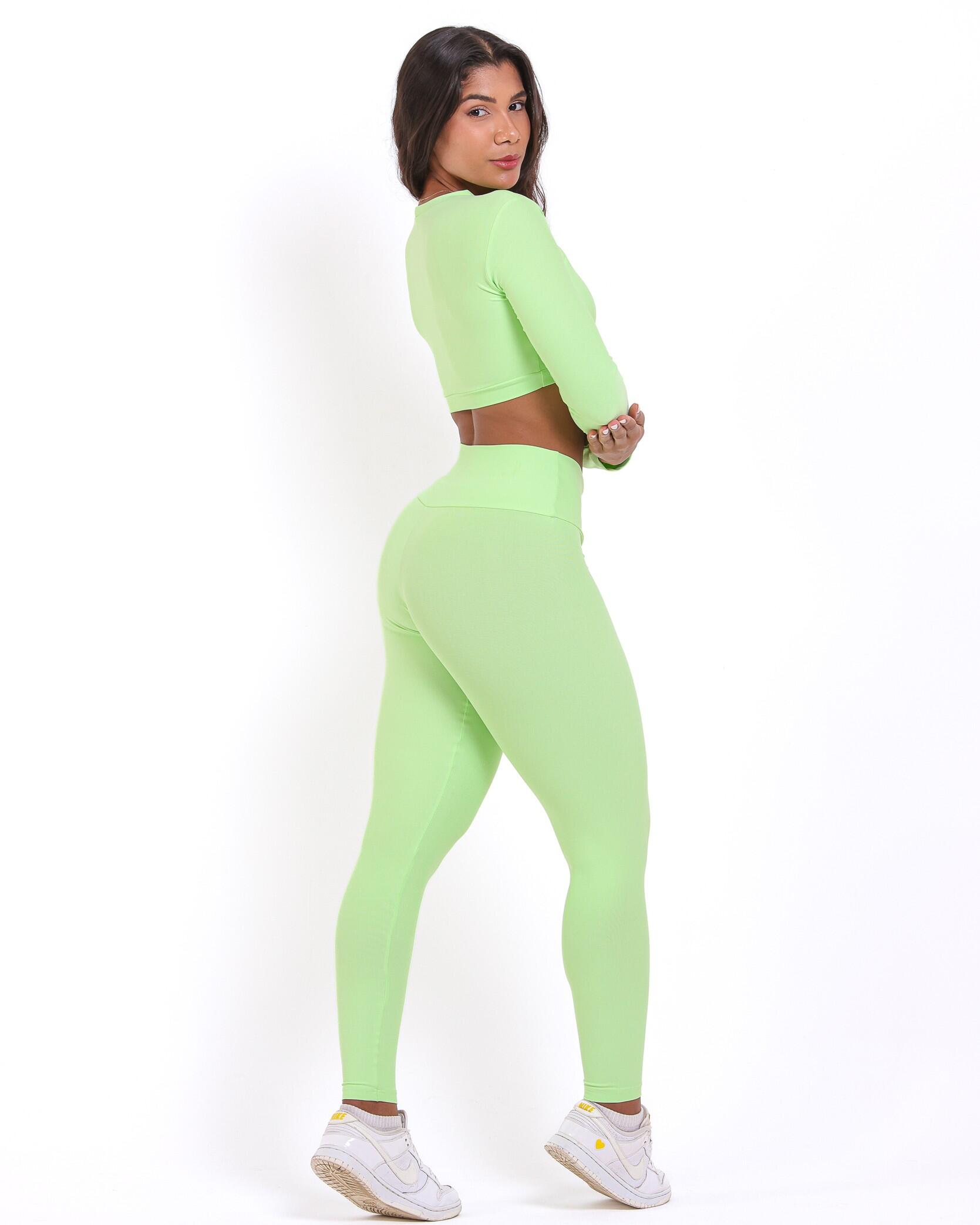 Conjunto Calça Legging Básica Light + Top Maria