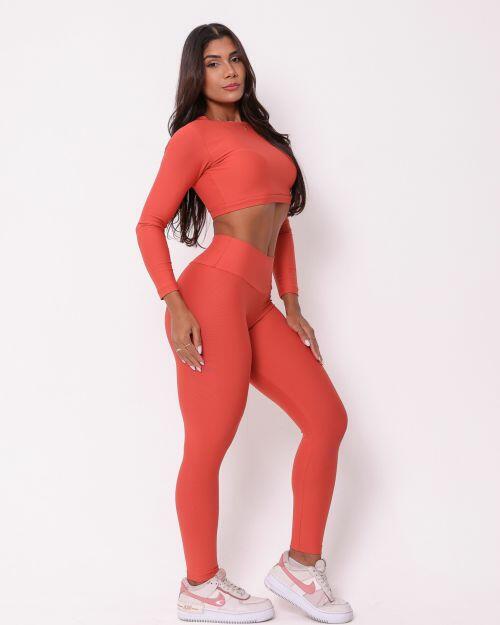 Conjunto Calça Legging Básica Light + Top Maria