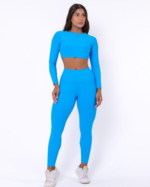 Conjunto Calça Legging Básica Light + Top Maria