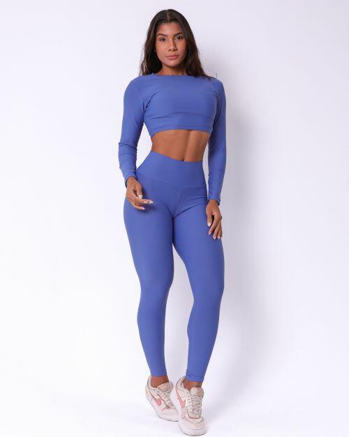 Conjunto Calça Legging Básica Light + Top Maria