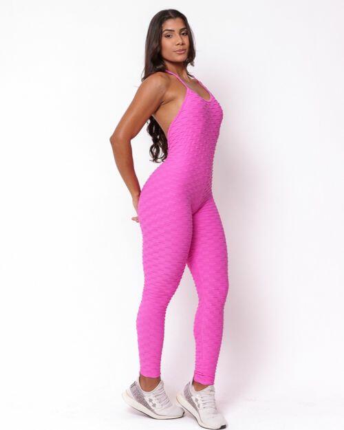 Macac�o Ibiza Textura Tulipa