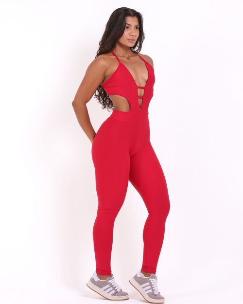 Macacão Empina Decotado Light