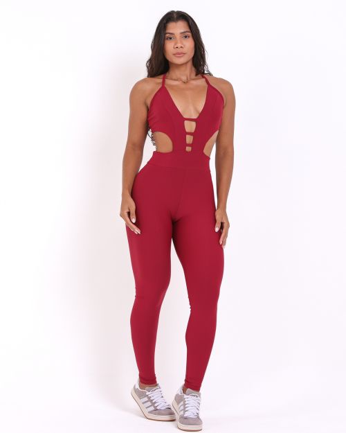 Macacão Empina Decotado Light