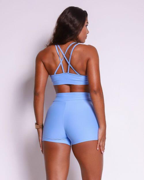 Conjunto Short B�sico C�s Cruzado Light + Top Lu