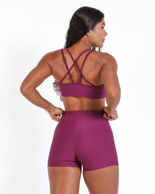 Conjunto Short B�sico C�s Cruzado Light + Top Lu