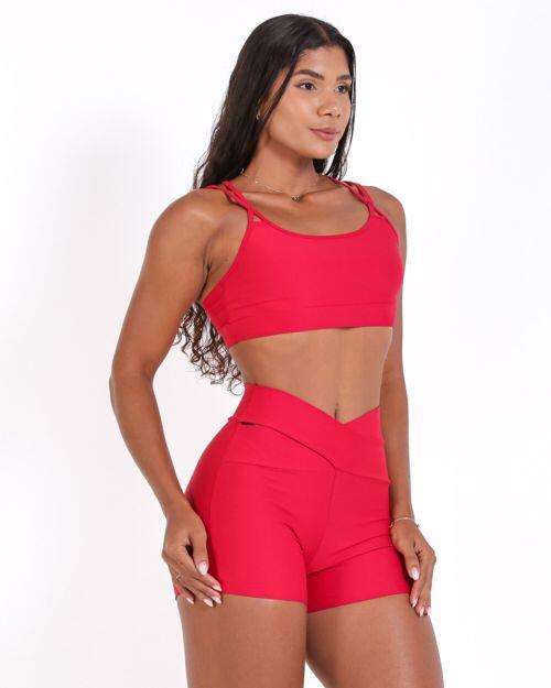 Conjunto Short B�sico C�s Cruzado Light + Top Lu