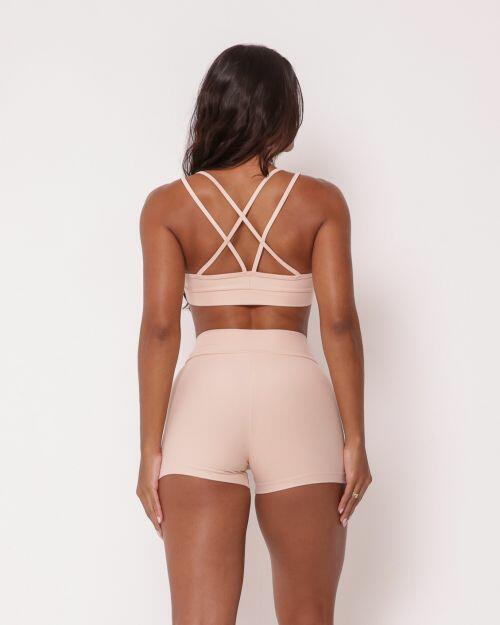 Conjunto Short B�sico C�s Cruzado Light + Top Lu