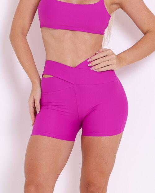 Conjunto Short Básico Cós Cruzado Light + Top Ju