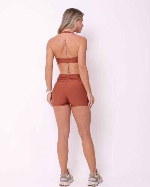 Conjunto Short Básico Cós Franzido Light + Top Jhully