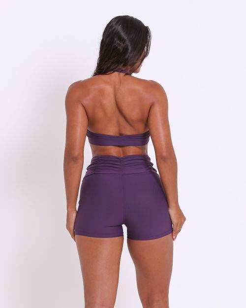 Conjunto Short Básico Cós Franzido Light + Top Jhully