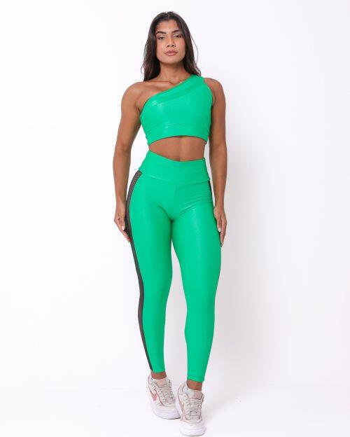 Conjunto Cal�a Legging Essence Compress�o + Top Paloma