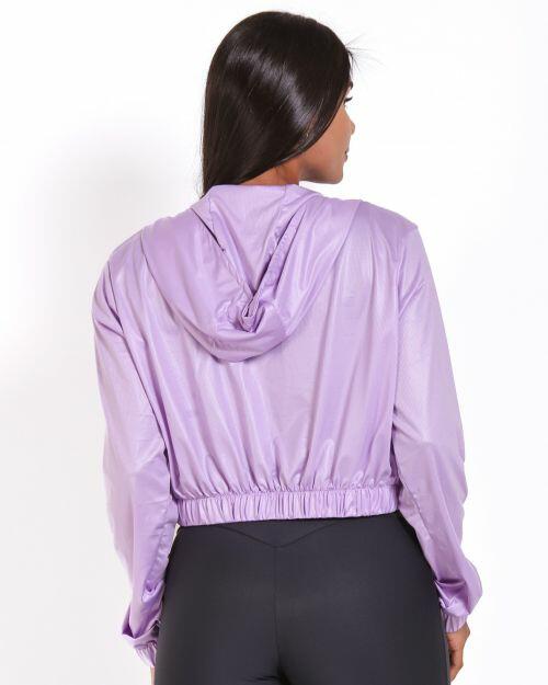 Jaqueta Cropped Corta-Vento Ultra Leve