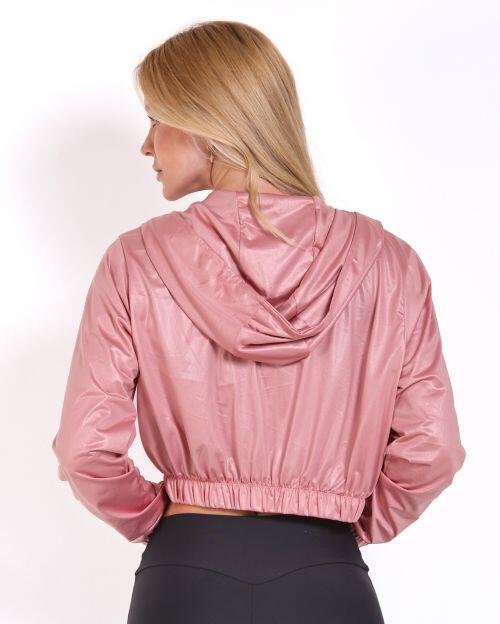 Jaqueta Cropped Corta-Vento Ultra Leve